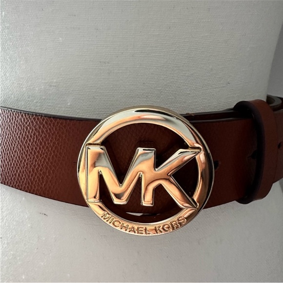 Michael Kors NEW Genuine Leather Belt - Picture 4 of 6